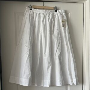 a new day Classic White A-Line Skirt